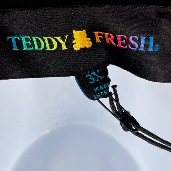 Teddy Fresh Cherry on Top Beaded Cardigan Sweater Top Black Red 3X Cherries - Picture 12 of 13